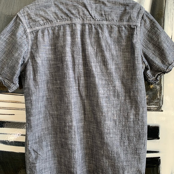 SZ L Hudson & Barrow NYC Chambray button up shirt - Picture 5 of 5